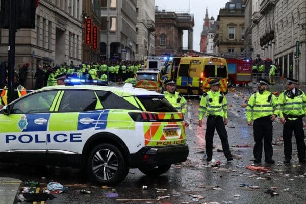Dozen wounds after the driver crossed the pedestrians in the Liverpool victory parade: officials