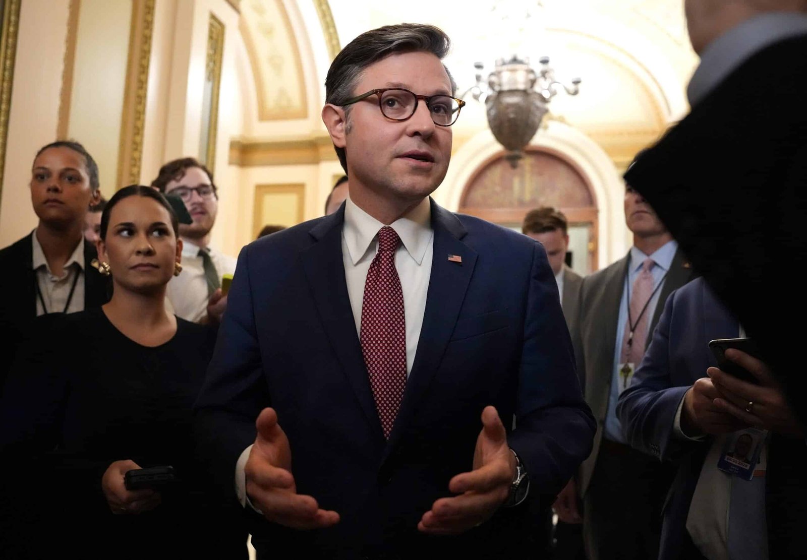 The crunch time in the chamber while President Johnson aims to comply with the bill to advance Trump's agenda
