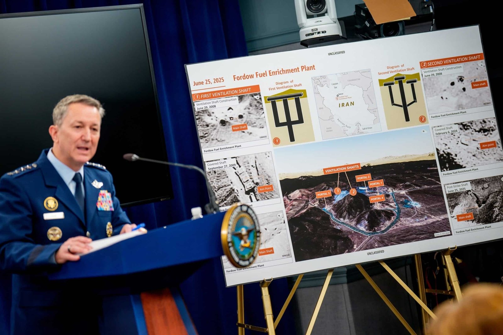 Secrets on Iran's nuclear strike spill when the pentagon defends the bombings